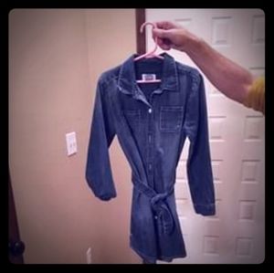 Denim dress